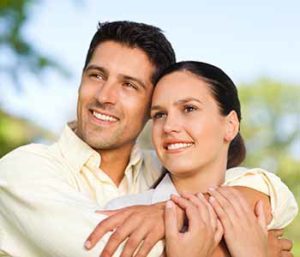 Indianapolis Dental Implants Treatment - Nice smile, Young couple